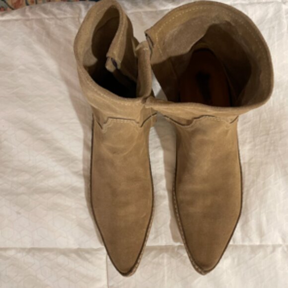 SONORA Men's Suede Zip Ankle Boots - Size 41 - Picture 4 of 9